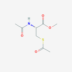 molecular formula C8H13NO4S B098674 N,S-二乙酰半胱氨酸甲酯 CAS No. 19547-88-7