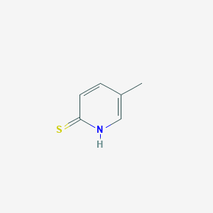 molecular formula C6H7NS B098678 5-甲基吡啶-2-硫醇 CAS No. 18368-58-6
