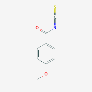 molecular formula C9H7NO2S B098682 4-Methoxybenzoyl isothiocyanate CAS No. 16778-84-0