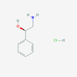 molecular formula C8H12ClNO B098687 (r)-(-)-2-氨基-1-苯乙醇盐酸盐 CAS No. 18867-43-1