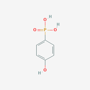 molecular formula C6H7O4P B098701 (4-羟基苯基)膦酸 CAS No. 33795-18-5