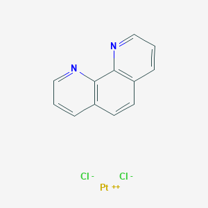 B098704 Dichloro(1,10-phenanthroline)platinum(II) CAS No. 18432-95-6