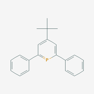 molecular formula C21H21P B098742 Phosphorin, 4-(1,1-dimethylethyl)-2,6-diphenyl- CAS No. 17420-26-7