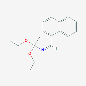 B009876 Ethylamine, 2,2-diethoxy-N-(1-naphthylmethylene)- CAS No. 102585-27-3