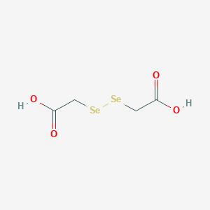 molecular formula C4H6O4Se2 B098761 2-(Carboxymethyldiselanyl)acetic acid CAS No. 16066-50-5