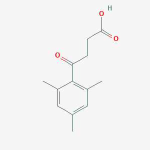 molecular formula C13H16O3 B098764 4-(2,4,6-Trimethylphenyl)-4-oxobutyric acid CAS No. 15880-01-0