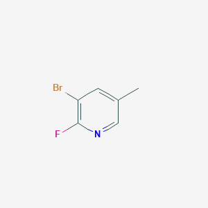 B098770 3-Bromo-2-fluoro-5-methylpyridine CAS No. 17282-01-8