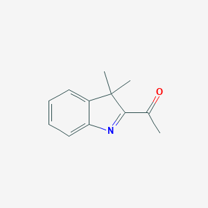 molecular formula C12H13NO B098790 1-(3,3-Dimethylindol-2-yl)ethanone CAS No. 18781-68-5