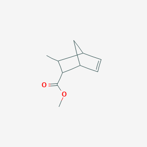 molecular formula C10H14O2 B098811 Methyl 3-methylbicyclo[2.2.1]hept-5-ene-2-carboxylate CAS No. 17660-75-2