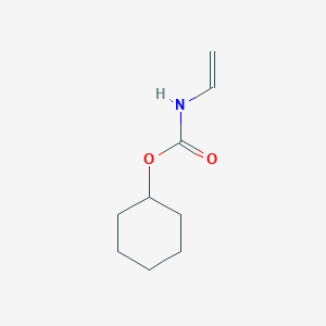 molecular formula C9H15NO2 B098814 Cyclohexyl vinylcarbamate CAS No. 15896-09-0