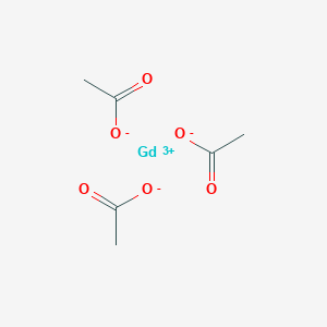 molecular formula C6H9GdO6 B098818 Gadolinium(3+) acetate CAS No. 16056-77-2