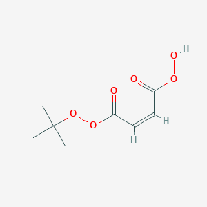 molecular formula C8H12O6 B098820 tert-Butyl hydrogen peroxymaleate CAS No. 17854-51-2