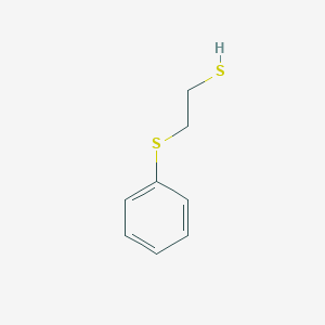 molecular formula C8H10S2 B098846 2-(苯硫基)乙硫醇 CAS No. 17109-66-9