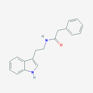 molecular formula C18H18N2O B098854 N-[2-(1H-indol-3-yl)ethyl]-2-phenylacetamide CAS No. 19462-24-9