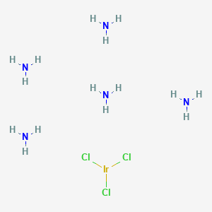 molecular formula Cl3H15IrN5 B098875 叠氮；三氯铱 CAS No. 15742-38-8