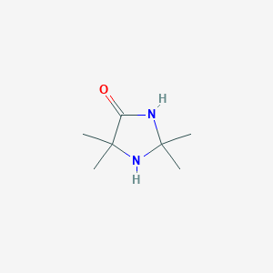 molecular formula C7H14N2O B098882 2,2,5,5-Tetramethylimidazolidin-4-one CAS No. 16256-42-1