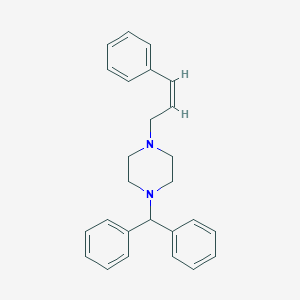 molecular formula C26H28N2 B098889 Cinnarizine CAS No. 16699-20-0