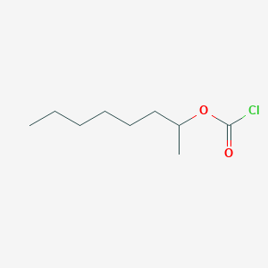 molecular formula C9H17ClO2 B098895 Octan-2-yl carbonochloridate CAS No. 15586-11-5