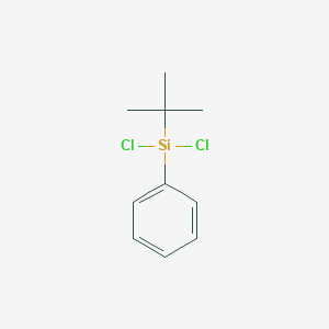 molecular formula C10H14Cl2Si B098909 叔丁基苯基二氯硅烷 CAS No. 17887-41-1