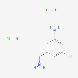 B009893 3-(Aminomethyl)-5-chloroaniline dihydrochloride CAS No. 102677-75-8