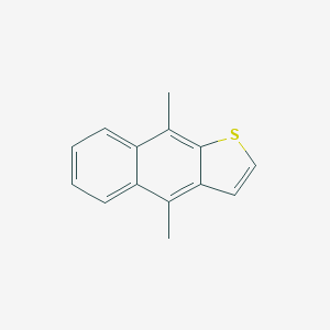 molecular formula C14H12S B098931 4,9-Dimethylnaphtho[2,3-b]thiophene CAS No. 16587-34-1