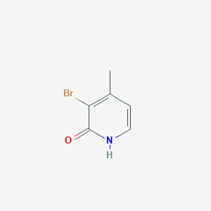 molecular formula C6H6BrNO B098940 3-Bromo-4-methylpyridin-2-ol CAS No. 18368-59-7