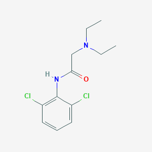 molecular formula C12H16Cl2N2O B098947 N-(2,6-Dichlorophenyl)-2-(diethylamino)acetamide CAS No. 17751-06-3