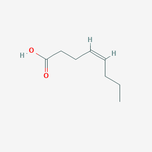 molecular formula C8H14O2 B098951 (Z)-辛-4-烯酸 CAS No. 18654-81-4