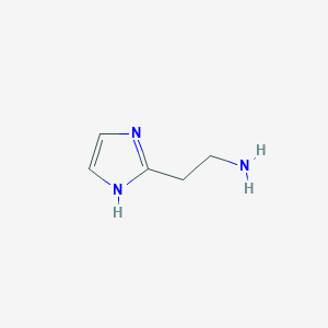 molecular formula C5H9N3 B098954 2-(1H-咪唑-2-基)乙胺 CAS No. 19225-96-8