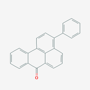 molecular formula C23H14O B098977 3-phenyl-7H-benzo[de]anthracen-7-one CAS No. 18792-80-8