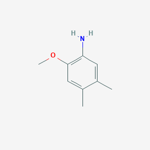 molecular formula C9H13NO B098992 2-甲氧基-4,5-二甲基苯胺 CAS No. 18087-12-2