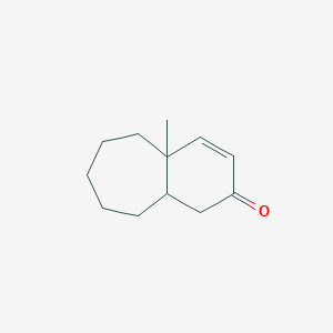 B099006 2H-Benzocyclohepten-2-one, 1,4a,5,6,7,8,9,9a-octahydro-4a-methyl-, trans- CAS No. 17429-26-4
