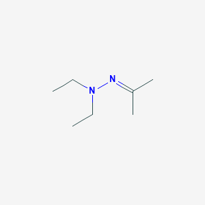 molecular formula C7H16N2 B099013 Acetone diethylhydrazone CAS No. 16713-36-3