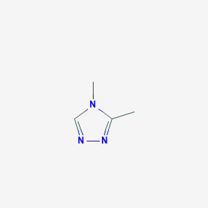 molecular formula C4H7N3 B099020 3,4-dimethyl-4H-1,2,4-triazole CAS No. 16778-74-8