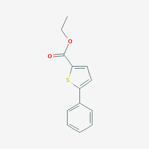 molecular formula C13H12O2S B099046 苯并噻吩-2-羧酸乙酯-5-苯基 CAS No. 19282-39-4