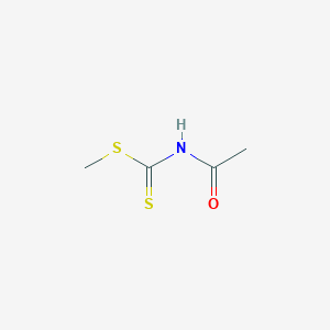 B099062 Carbamodithioic acid, acetyl-, methyl ester CAS No. 16696-88-1
