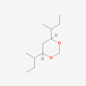 molecular formula C12H24O2 B099109 m-Dioxane, 4,6-di-sec-butyl- CAS No. 16731-97-8