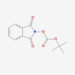 molecular formula C13H13NO5 B099122 N-(叔丁氧羰基氧基)邻苯二甲酰亚胺 CAS No. 15263-20-4