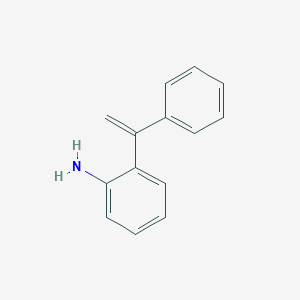 molecular formula C14H13N B099152 2-(1-Phenylvinyl)aniline CAS No. 64097-92-3