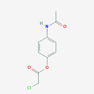 molecular formula C10H10ClNO3 B099153 4-Acetamidophenyl 2-chloroacetate CAS No. 17321-63-0