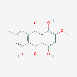 molecular formula C16H12O6 B099173 Xanthorin CAS No. 17526-15-7