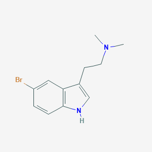 molecular formula C12H15BrN2 B099180 5-Bromo-N,N-dimethyltryptamine CAS No. 17274-65-6