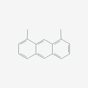 molecular formula C16H14 B099188 1,8-Dimethylanthracene CAS No. 15815-47-1