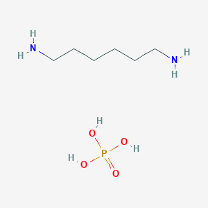 molecular formula C6H19N2O4P B099193 Hexamethylenediamine phosphate CAS No. 17558-97-3