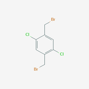 molecular formula C8H6Br2Cl2 B099202 1,4-Bis(bromomethyl)-2,5-dichlorobenzene CAS No. 19036-27-2