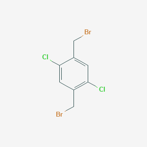 molecular formula C8H6Br2Cl2 B099202 1,4-Bis(brommethyl)-2,5-dichlorobenzene CAS No. 19036-27-2