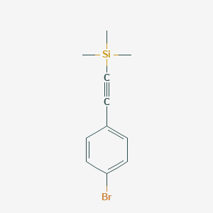 molecular formula C11H13BrSi B099203 (4-Bromophenylethynyl)trimethylsilane CAS No. 16116-78-2