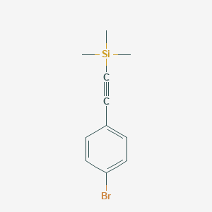 B099203 (4-Bromophenylethynyl)trimethylsilane CAS No. 16116-78-2