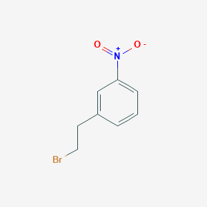 molecular formula C8H8BrNO2 B099204 1-(2-溴乙基)-3-硝基苯 CAS No. 16799-04-5