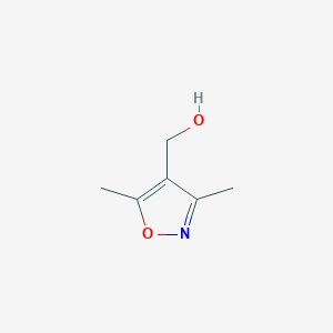 molecular formula C6H9NO2 B009921 (3,5-二甲基-4-异噁唑基)甲醇 CAS No. 19788-36-4